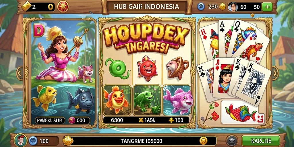Tangkapan layar aksi seru di level yang sulit.