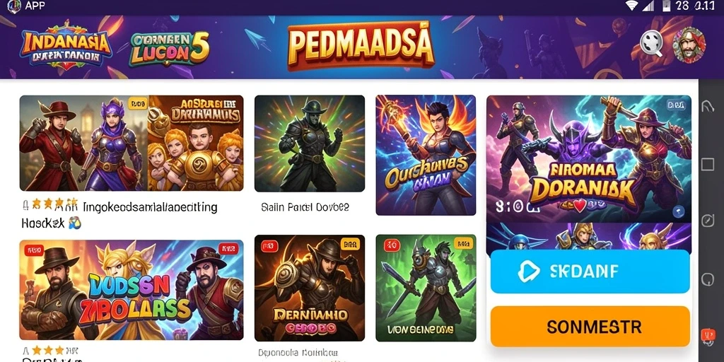 Level yang menantang dengan desain yang kreatif.