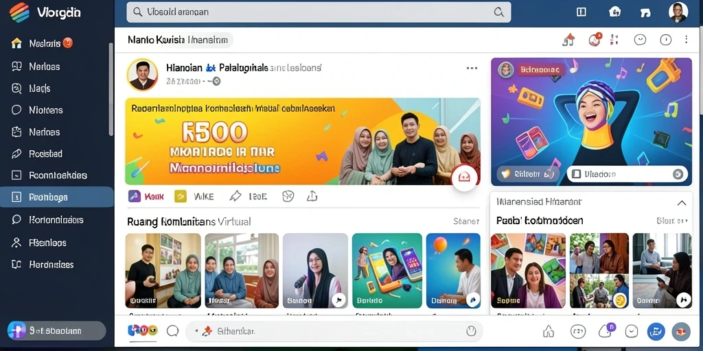 Tangkapan layar memperlihatkan fitur kustomisasi karakter dalam game.