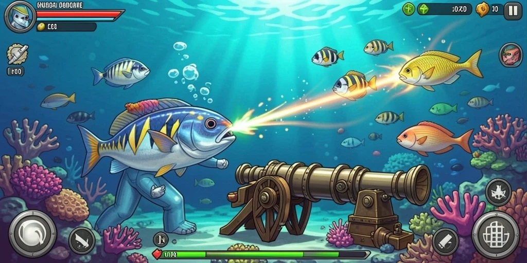 Gameplay dinamis dengan berbagai misi menantang.