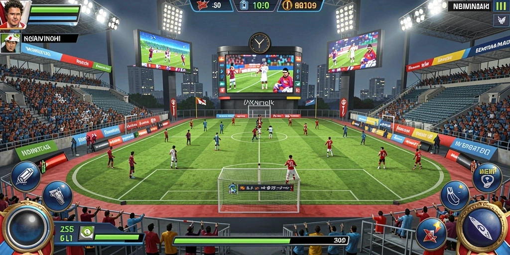 Pengalaman bermain multiplayer yang interaktif dan menyenangkan.