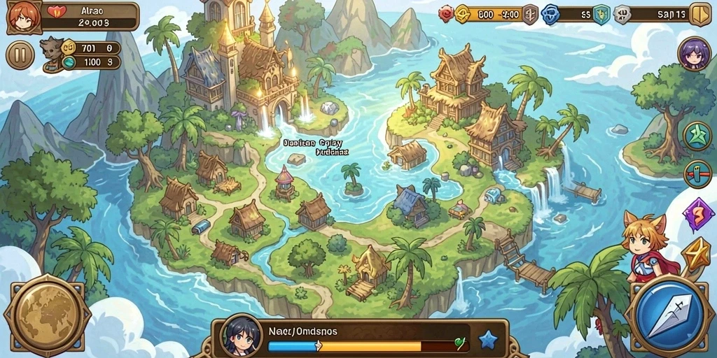 Ilustrasi menyenangkan dari fitur multiplayer dalam game.