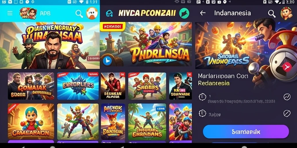 Fitur pemilihan senjata untuk misi yang berbeda.