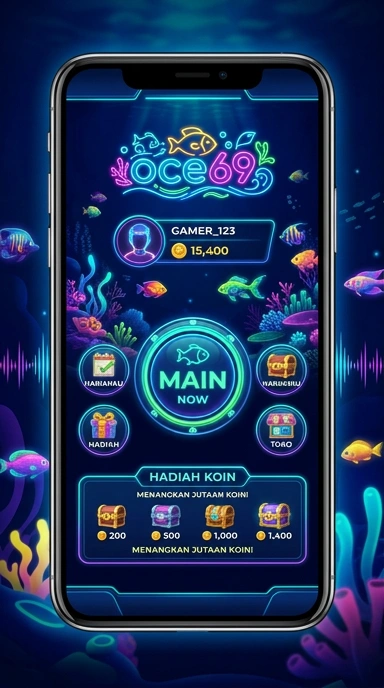 oce69 — layar beranda